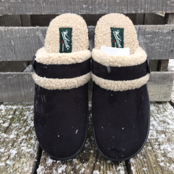 Woolrich Beige Microsuede Mule Slippers SZ 6! NEW! - Picture 4 of 7